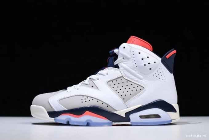 23-Neutral Air White Retro Grey-Sail Infrared Jordan 6 384664-104 Tinker 0709